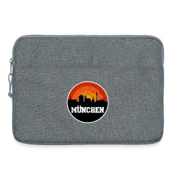 München Skyline Original - Laptoptasche 15" - Grau meliert - Vorne