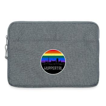 Wuppertal Skyline Arc-en-ciel - Sacoche pour ordinateur portable 15 pouces - gris chiné - Devant