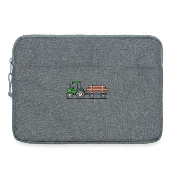 Tracteur Machinerie agricole Véhicule à moteur - Sacoche pour ordinateur portable 15 pouces - gris chiné - Devant