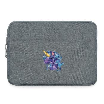 Unicorn Luna Chibi Child - Laptop bag 15" - heather grey - Front