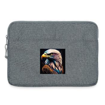 Eagle - Laptop bag 15" - heather grey - Front
