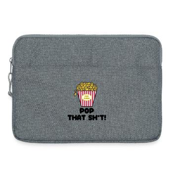 Soirée cinéma Cineast Films Déclaration Popcorn - Sacoche pour ordinateur portable 15 pouces - gris chiné - Devant