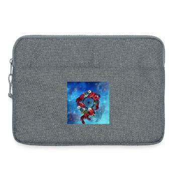 Wonderful dream catcher, - Laptop bag 15" - heather grey - Front
