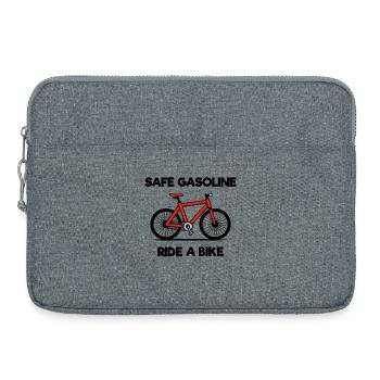 Durabilité Déclaration environnementale respectueuse de l’environnement - Sacoche pour ordinateur portable 15 pouces - gris chiné - Devant