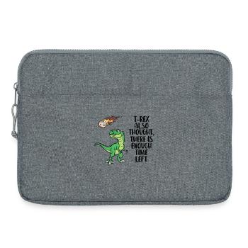 Environnement Terre Réchauffement climatique Déclaration sur les dommages environnementaux - Sacoche pour ordinateur portable 15 pouces - gris chiné - Devant
