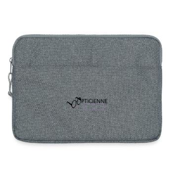Optitian - Laptop bag 15" - heather grey - Front