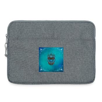 Super masque cyberpunk - Sacoche pour ordinateur portable 15 pouces - gris chiné - Devant