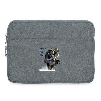 Cogito 02 - Cyborg Thinker Cogito Ergo Sum - Laptop bag 15" - heather grey - Front