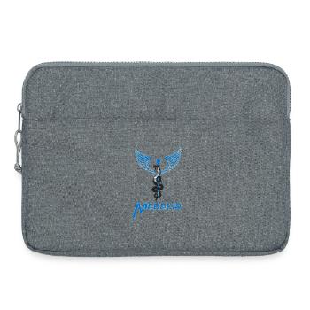 Médecin - Sacoche pour ordinateur portable 15 pouces - gris chiné - Devant