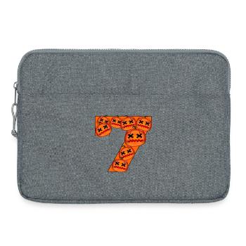 NUMÉRO 7 - COSTUMES D’HALLOWEEN - Sacoche pour ordinateur portable 15 pouces - gris chiné - Devant