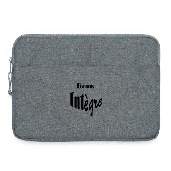 Homme intègre - Sacoche pour ordinateur portable 15 pouces - gris chiné - Devant