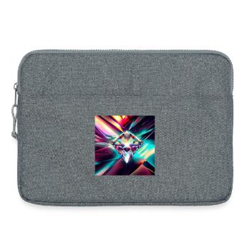 Diamant - Laptoptasche 15" - Grau meliert - Vorne