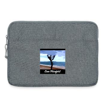 Can Picafort - Mallorca - Laptoptasche 15" - Grau meliert - Vorne