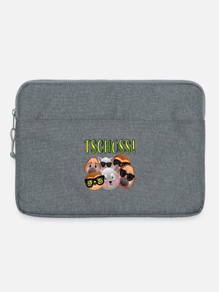 TSCHÜSS ABSCHIED TEAM - Laptoptasche 15" - Grau meliert