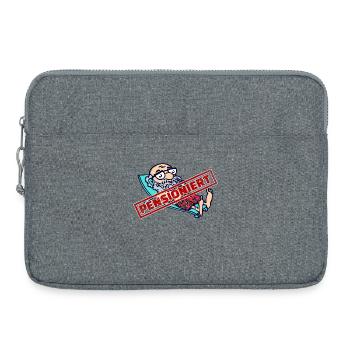 Ruhestand Spruch Freizeit Pensionär Rentner - Laptoptasche 15" - Grau meliert - Vorne