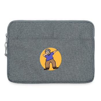 Retirement Senior Statement Leisure Retiree - Laptop bag 15" - heather grey - Front