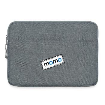 Momo - Laptop bag 15" - heather grey - Front