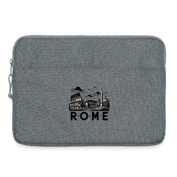 Rome - Sacoche pour ordinateur portable 15 pouces - gris chiné - Devant