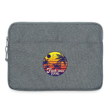 Millésime 1996 - Sacoche pour ordinateur portable 15 pouces - gris chiné - Devant