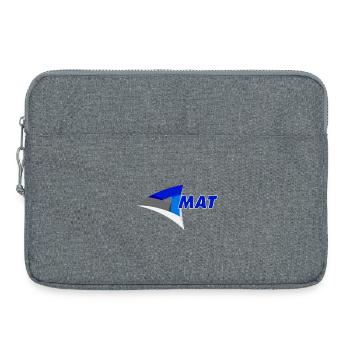 Matt - Laptoptasche 15" - Grau meliert - Vorne