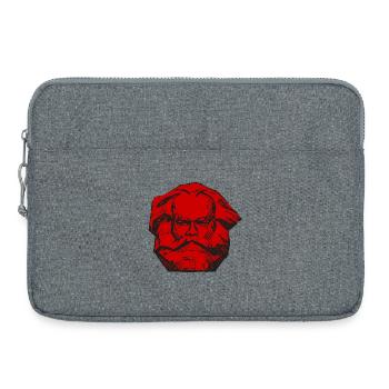 Karl Marx rouge communisme marxisme pull copie - Sacoche pour ordinateur portable 15 pouces - gris chiné - Devant