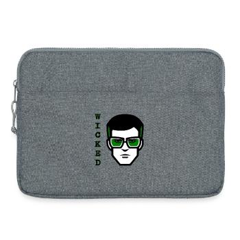 Roger Wicked - Laptoptasche 15" - Grau meliert - Vorne