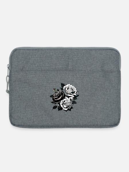 Rosenstrauss Minimalistic Style - Laptoptasche 15" - Grau meliert