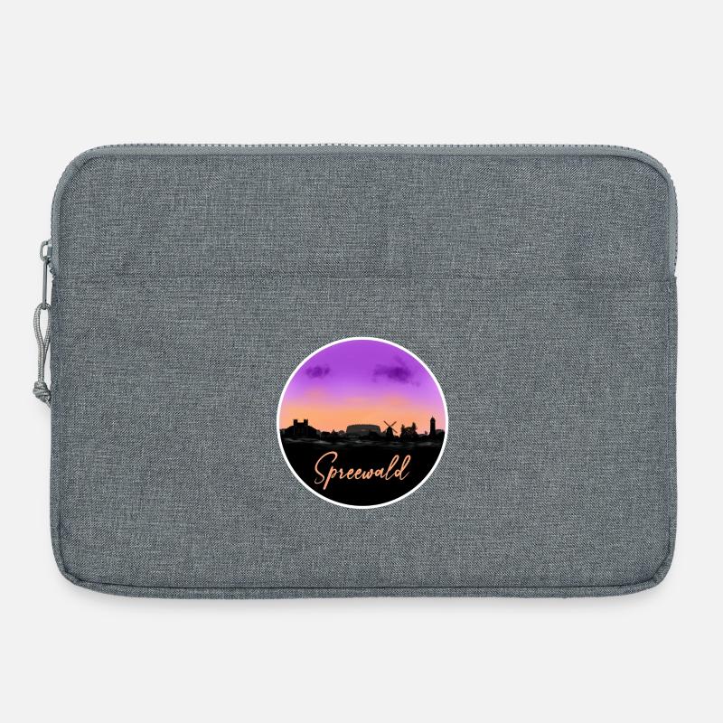 Spreewald Finline Skyline - Laptop bag 15" - heather grey