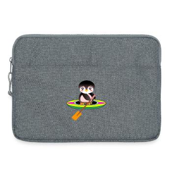 SUP - STAND-UP-PADDLING - Laptoptasche 15" - Grau meliert - Vorne