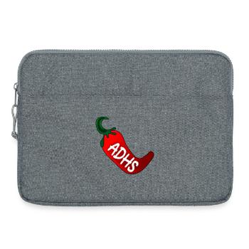 ADHS CHILISCHOTE - Laptoptasche 15" - Grau meliert - Vorne