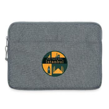 Istanbul : Seven Hills City - Sacoche pour ordinateur portable 15 pouces - gris chiné - Devant