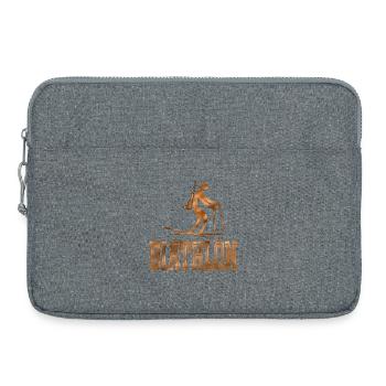 WINTER SPORTS BIATHLON BIATHLETE BIATHLETES - Laptop bag 15" - heather grey - Front