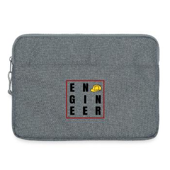 Bauarbeiter Beruf Spruch Job Karriere Vorgesetzter - Laptoptasche 15" - Grau meliert - Vorne