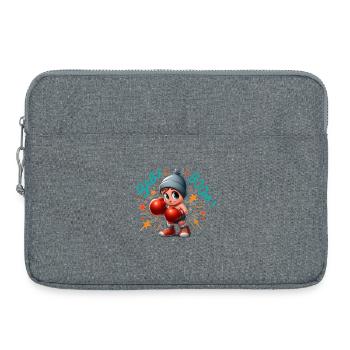 Baby Boom - Laptop bag 15" - heather grey - Front
