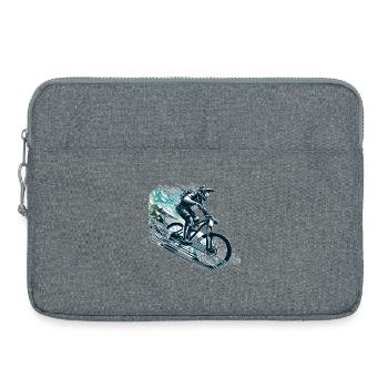 VTT VTT Descente Cadeau - Sacoche pour ordinateur portable 15 pouces - gris chiné - Devant