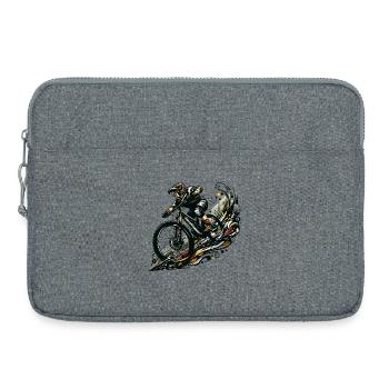 VTT VTT Descente Cadeau - Sacoche pour ordinateur portable 15 pouces - gris chiné - Devant
