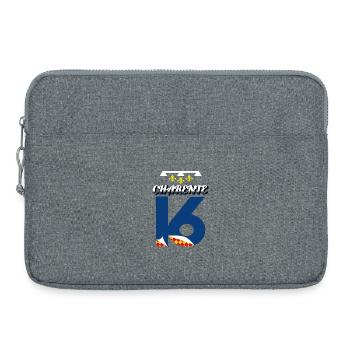 Charente - Laptop bag 15" - heather grey - Front