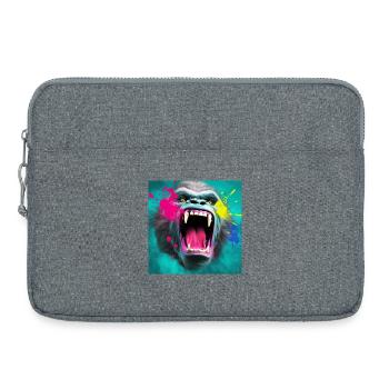 Gorilla 04 - Laptoptasche 15" - Grau meliert - Vorne