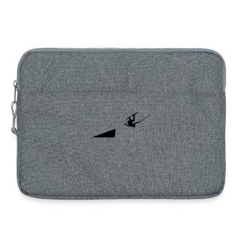 Stunt Surfing Vague Surf Lit Wakeboard Surf - Sacoche pour ordinateur portable 15 pouces - gris chiné - Devant