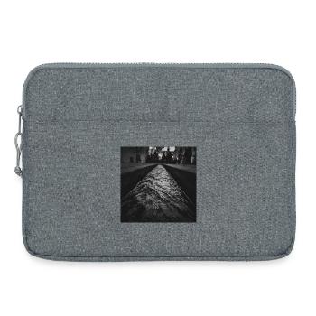 Freiburger Bächle Freiburg Watercourse Poster - Laptop bag 15" - heather grey - Front