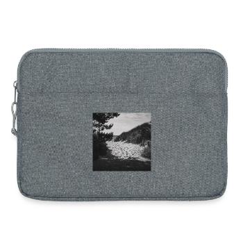 Beach Access West Beach Prerow Baltic Sea Darß Poster - Laptop bag 15" - heather grey - Front