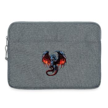 Flying Dragon - Laptoptasche 15" - Grau meliert - Vorne