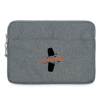 Surfing Surfing Kitesurfer Saying Wakeboard - Laptop bag 15" - heather grey - Front