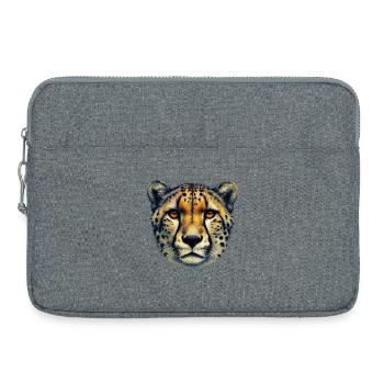 Cheetah - Laptop bag 15" - heather grey - Front