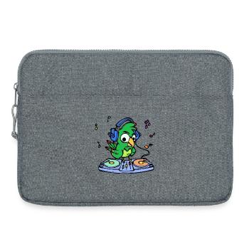 Amoureux Des Animaux, Perroquet, Animal De Compagnie, Oiseau, Zoo, Animal - Sacoche pour ordinateur portable 15 pouces - gris chiné - Devant