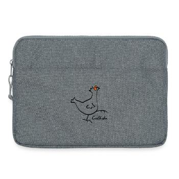 RIKELS Cool Chicken - Laptop bag 15" - heather grey - Front