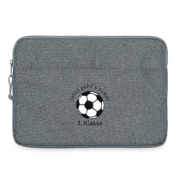 School enrolment - Soccer - 1st grade - Laptop bag 15" - heather grey - Front