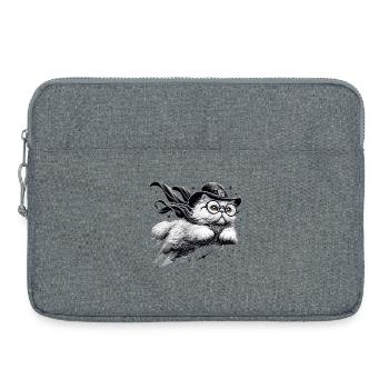 Magic Persian White Persian Cat Gift - Laptop bag 15" - heather grey - Front