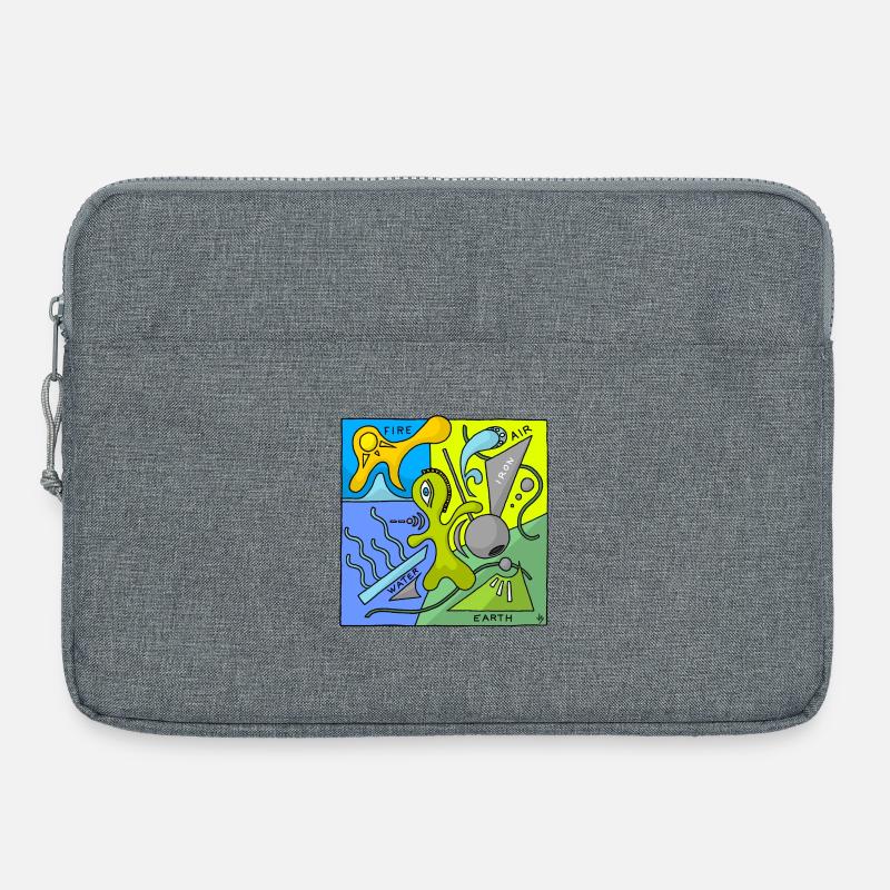 Oven Elements - Laptop bag 15" - heather grey