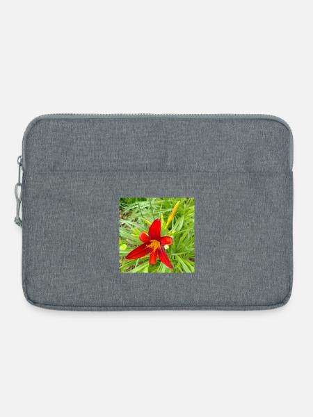 FIRE LILY - Laptop bag 15" - heather grey